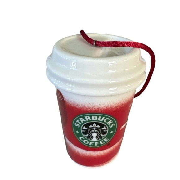Starbucks Multicolor 2010 Collectible Mini Coffee Cup Tumbler Holiday Ornament - Picture 2 of 6